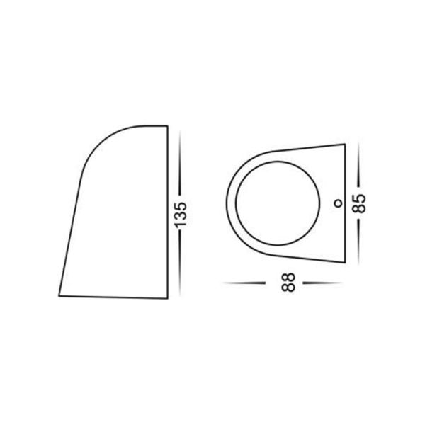 CLA Torque Exterior Surface Mounted Wall Lights