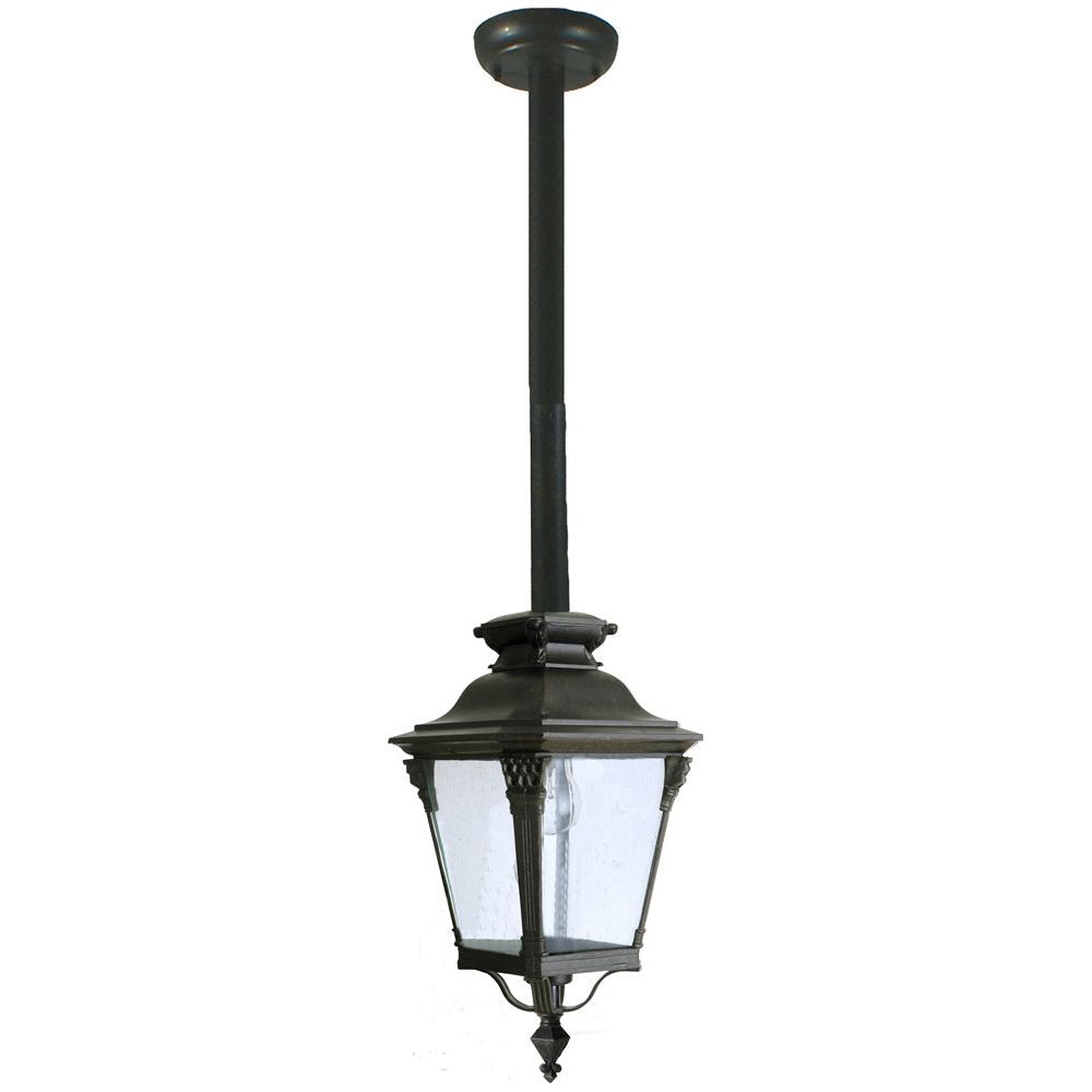 Lighting Inspiration Transit Medium Rod Pendant Antique Bronze