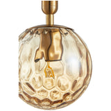 CLA TRATTINO Interior Single Spherical Glass Pendant