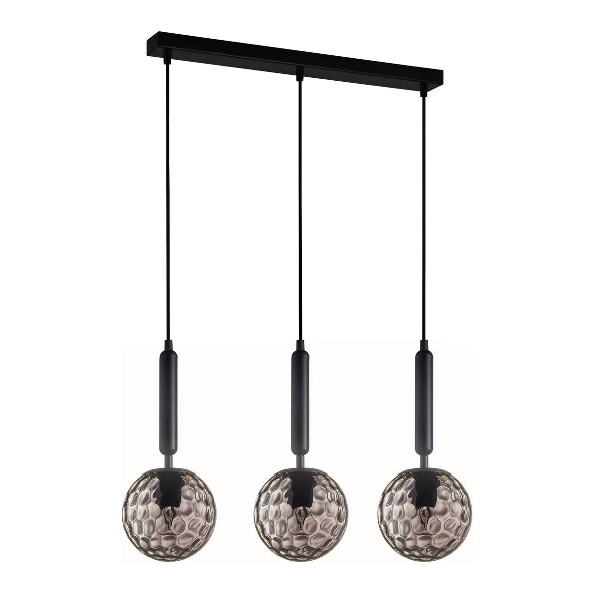 CLA TRATTINO Interior 3 Light Bar Spherical Glass Pendant