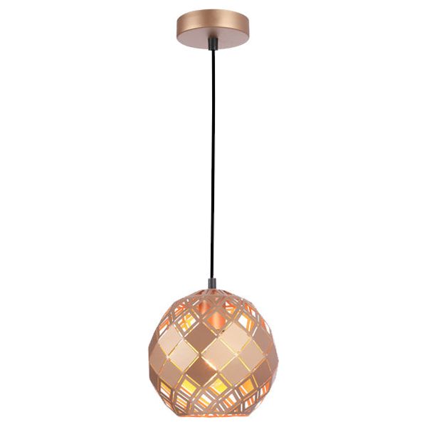 CLA TUILE Interior Embossed Tiled Iron Pendant Lights