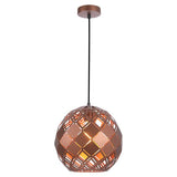 CLA TUILE Interior Embossed Tiled Iron Pendant Lights