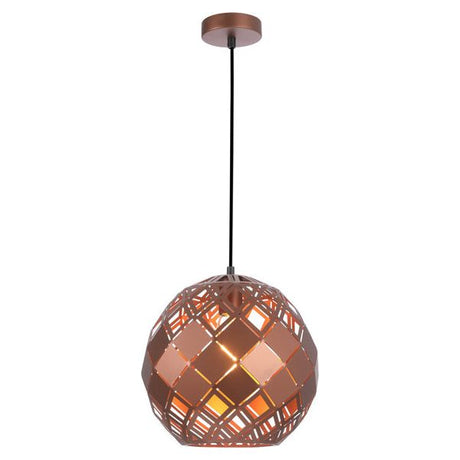 CLA TUILE Interior Embossed Tiled Iron Pendant Lights