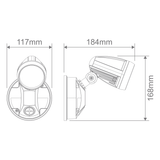 Domus MURO-PRO-15 Single Head 15W LED Spotlight