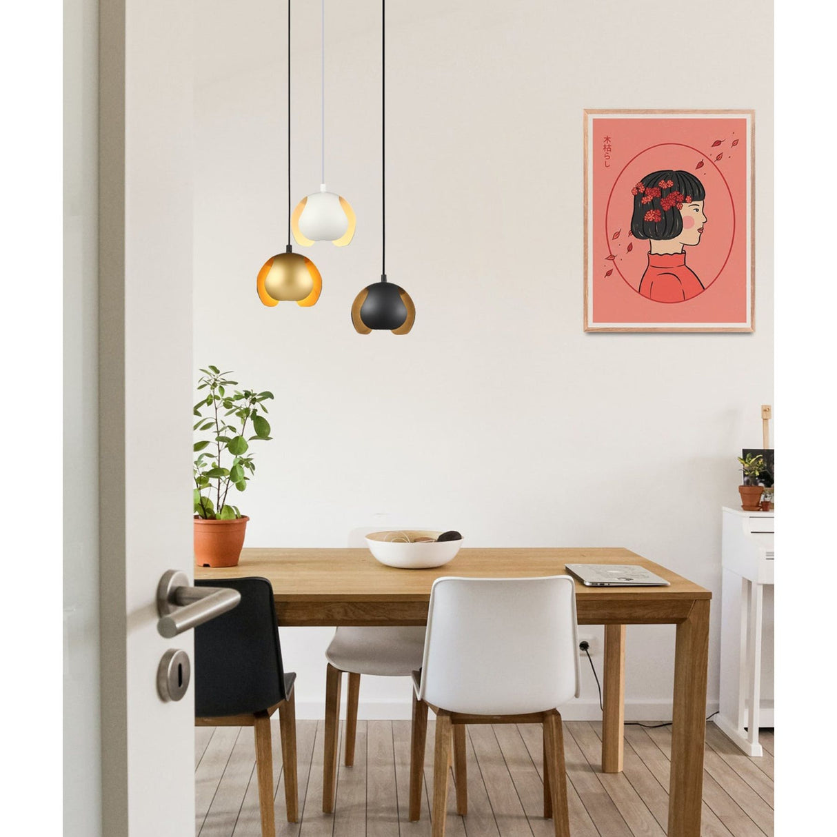 CLA VAINA Interior Iron Dome Pendant Lights