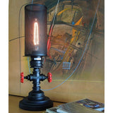 CLA VENETO Black Iron Table Lamps