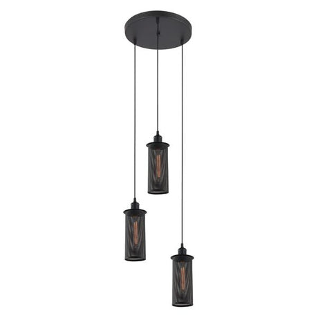 CLA VENETO Black Mesh Decorative Pendant Lights