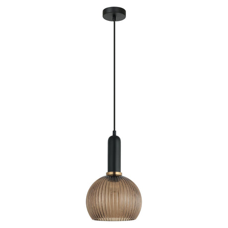 CLA Vintaj Interior Wine Glass Ribbed Glass Pendant Lights