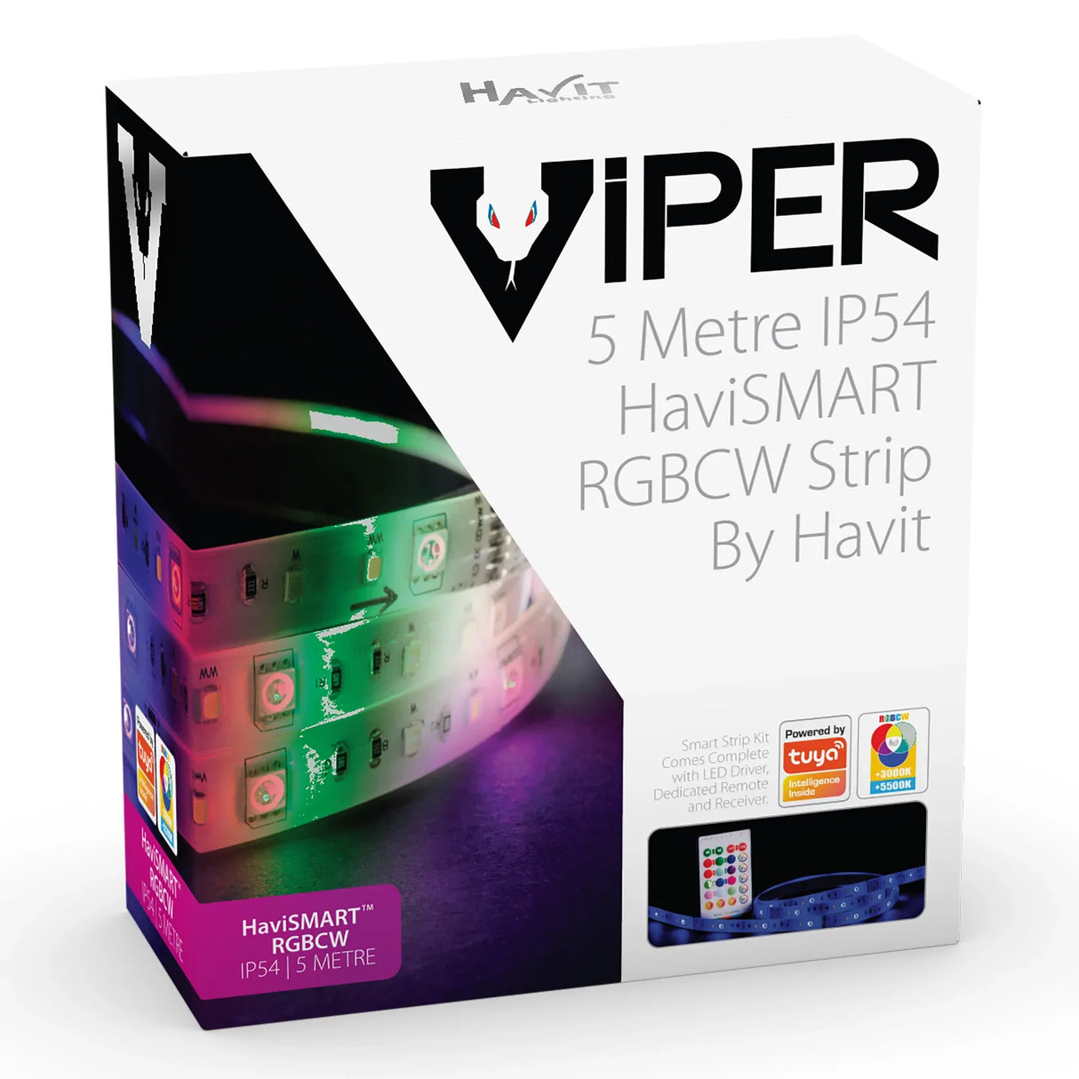 Havit VPR9752IP54-72-5M VIPER 7.2w 5m HaviSMART RGBCW LED Strip kit