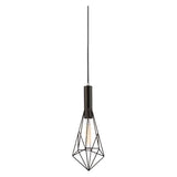 CLA Blackband Black Iron Cage Pendant Lights