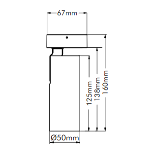 3A Lighting Surface Mounted Track Light TH22