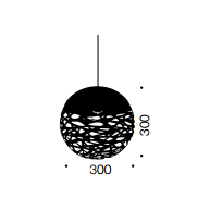 Telbix Farina 30 Ball Pendant