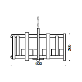 Telbix Finley 60 Pendant