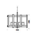 Telbix Finley 46 Pendant