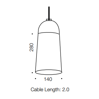 Telbix Foil 14 Pendant