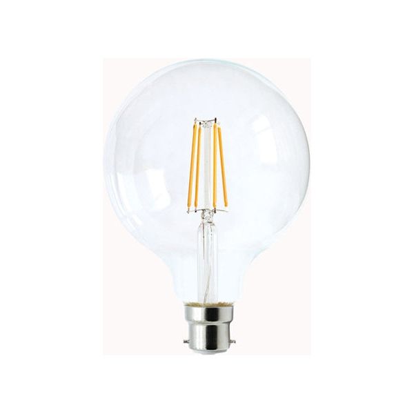 CLA Led G95 6W Filament Dimmable Globes