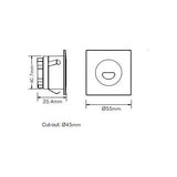 3A Lighting 3W LED Step Light STEP-515/TC