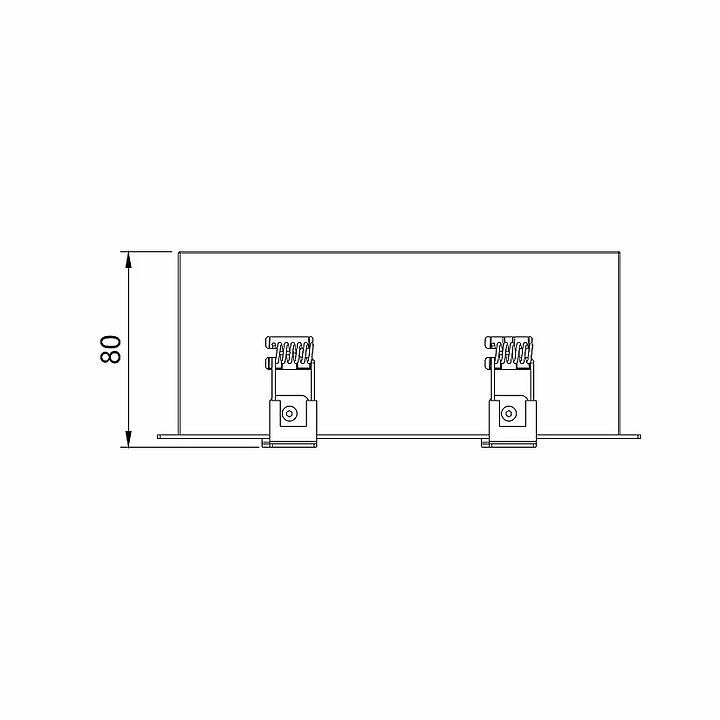 3A Lighting 2X10W SQ Adjudtable Downlight LUX-DD1810M-C20W