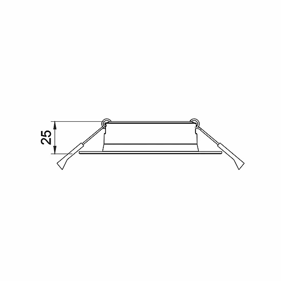 3A Lighting 10W High Efficiency Downlight DL106/10W/TC