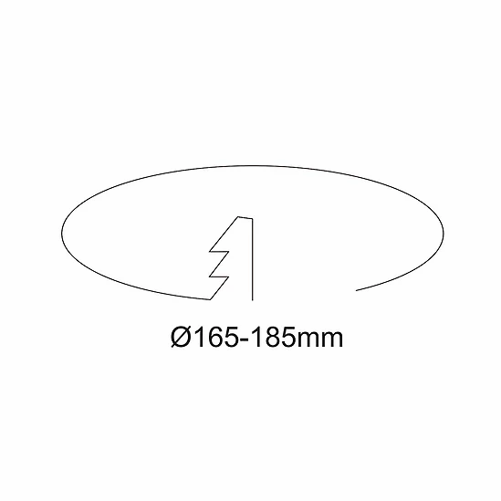 3A 30W High Efficiency Downlight DL3009/30W/TC