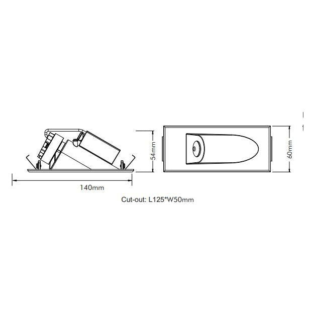 3A 3W LED STEP LIGHT ST511