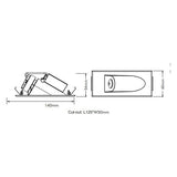 3A 3W LED STEP LIGHT ST511