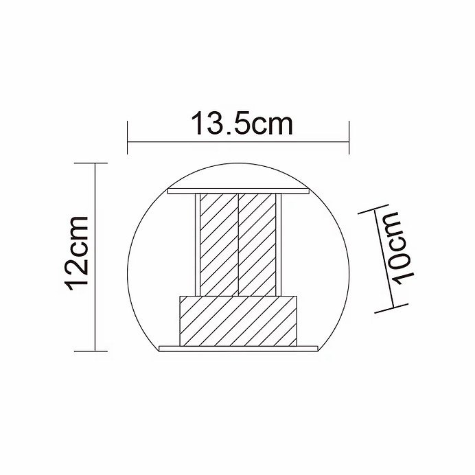 3A Lighting LED Exterior Wall Light