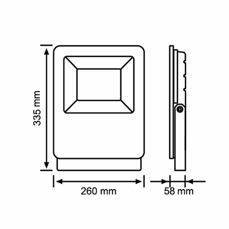 3A Lighting 100W Outdoor Floodlight