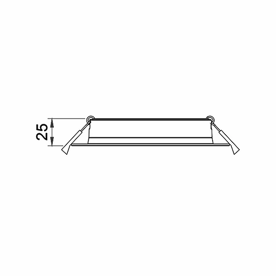 3A Lighting 15W High Efficiency Downlight DL1019/15W/TC