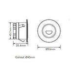 3A Lighting 3W LED Step Light STEP-512/TC