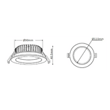 3A DL1755 13W COB LED Downlight