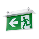 3A Lighting Exit Sign Blade Recessed