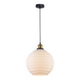 Domus EVA Glass Pendant Smoke or Opal Glass 240V - E27