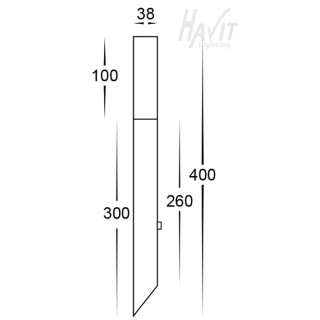 Havit Vidro 316 Stainless Steel 1.5w Led Garden Spike Lights