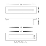 Havit HV3103 SLOT Rectangle Recessed LED Step Light