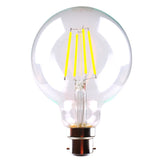 SAL Clear Spherical LG95 6w led Filament Globe