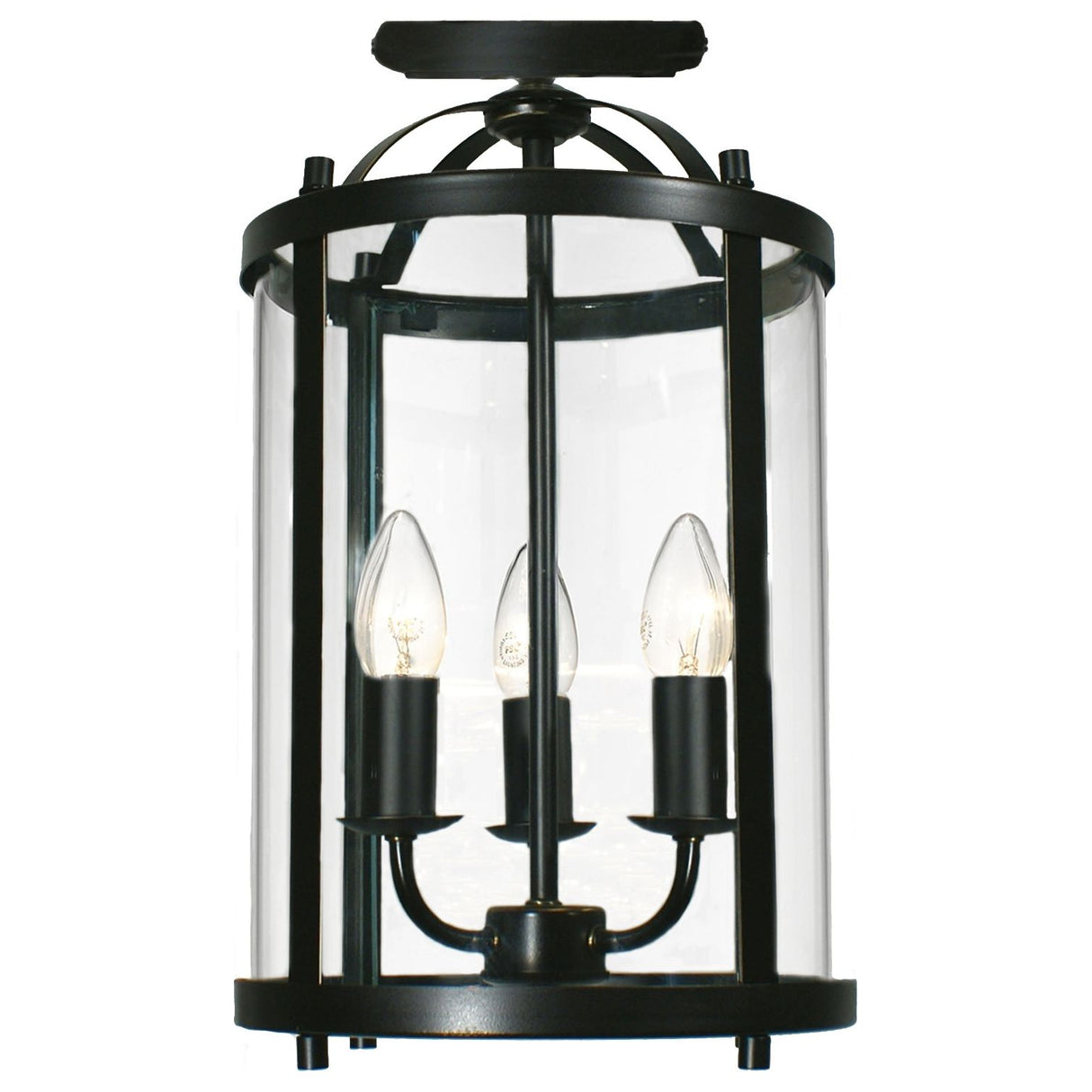 Lighting Inspiration Manor Medium 3Lt Flush