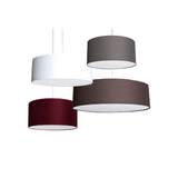 MARCO White Drum Pendant by VM Lighting