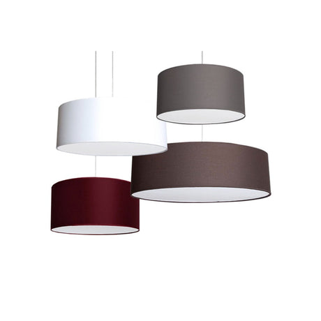 MARCO Chocolate Drum Pendant by VM Lighting