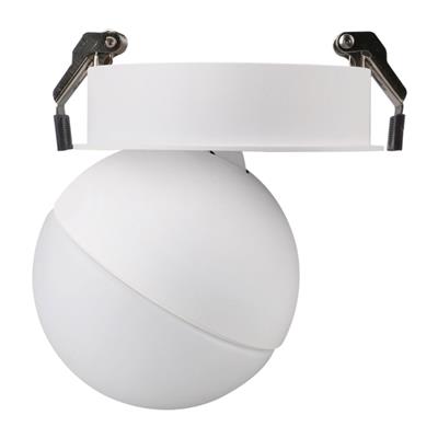 Domus Moon 6/9W 240V TRIO RECESSED Ceiling Light Opal