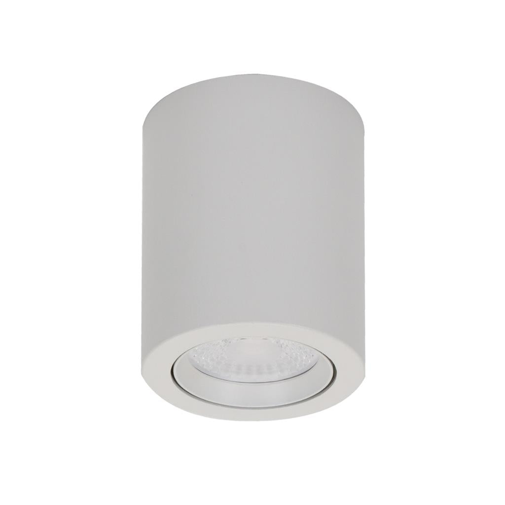 Domus NEO-10 Round 10W Surface Mount Tiltable LED Dimmable IP20 Downlight White