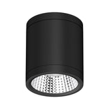 Domus NEO-PRO Round 13W Surface Mount Dimmable LED Tricolour IP65 Downlight Black