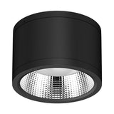 Domus NEO-PRO Round 35W Surface Mount Dimmable LED Tricolour IP65 Downlight Black