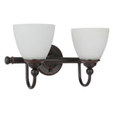 Lighting Inspiration Nova 2Lt Wall Bracket
