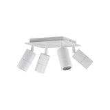 CLA Gu10 Exterior 4 Adjustable Head Square Plate Lights