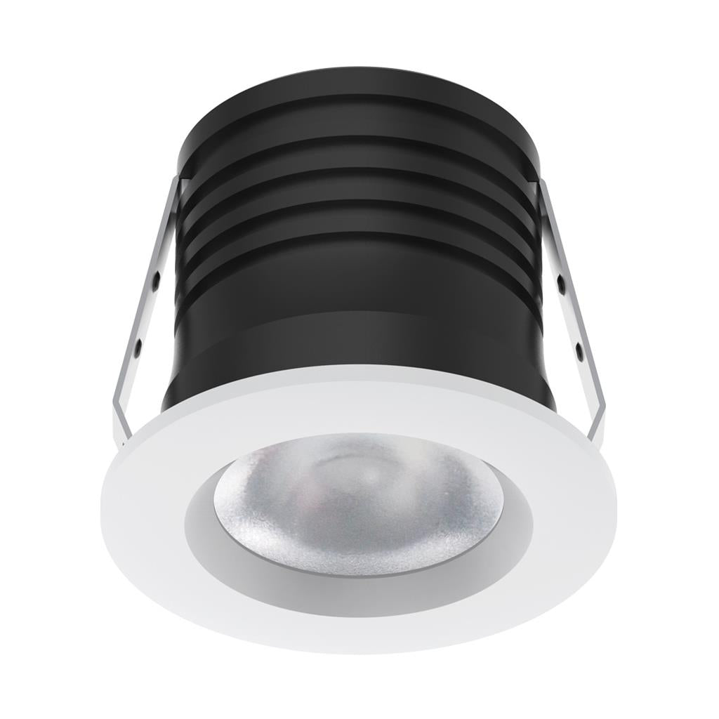 Domus Pico-3 Mini Round 3W Dimmable Led Fixed Tricolour Downlight