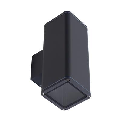 Domus PIPER-2 SQR IP65 E27 PAR30 Wall Light