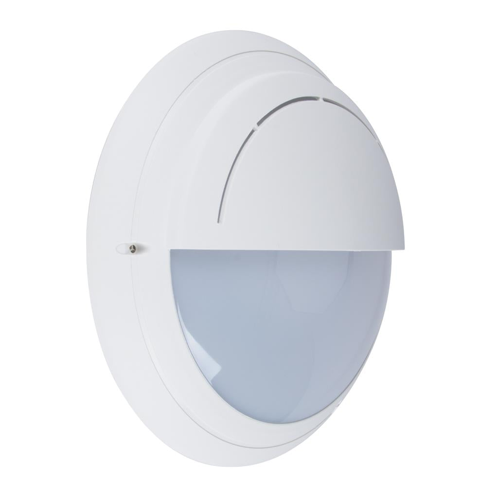 Domus Polyring Round Eyelid 240V E27 Polycarbonate Wall Light