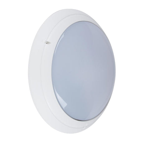 Domus Polyring Round Plain 240V Polycarbonate Wall Light