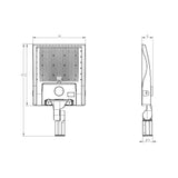 SAL LED FLOOD LIGHT PORT SHP210